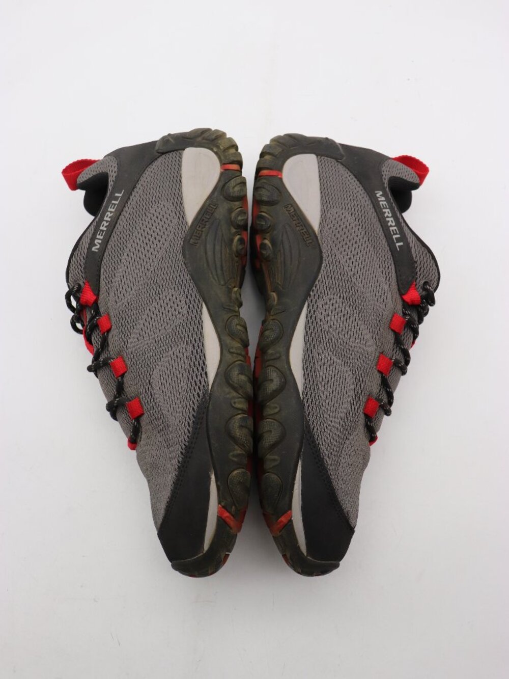 Merrell Tokota 2 Mesh Men's Size 13 Hiking Shoes Grey Red Black J48555 Low Top - Picture 8 of 9